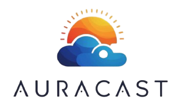 auraCast Logo